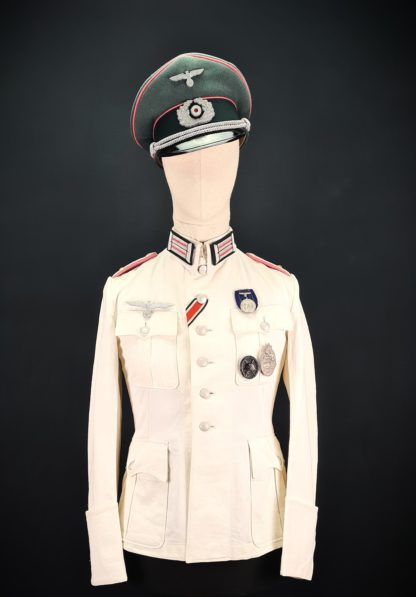 Panzer Officers White Drillich Tunic