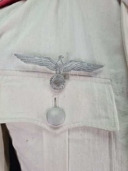 Panzer Officers White Drillich Tunic - Image 6