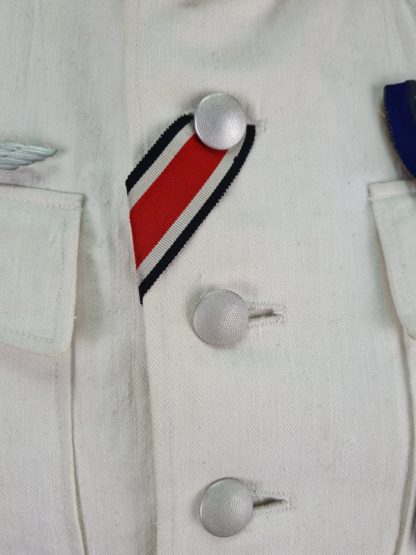 Panzer Officers White Drillich Tunic - Image 7